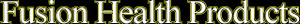 Fusion Health Products logo