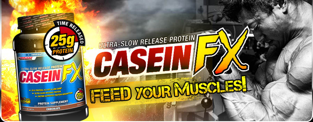 Ultra-Slow Release Protein. Casein FX: Feed Your Muscles!