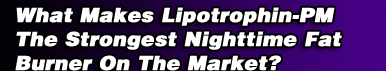What Makes Lipotrophin-PM An Effective Nighttime Fat Burner?