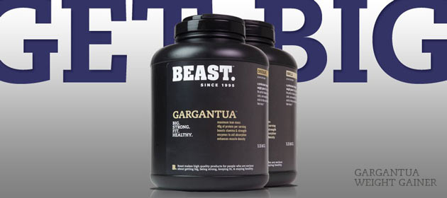 Beast Gargantua. Get Big. Gargantua Weight Gainer