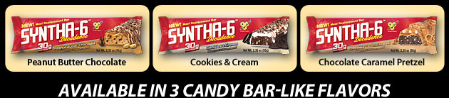 SYNTHA-6 DECADENCE - Available In 3 Candy Bar-Like Flavors