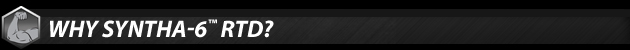 Why SYNTHA-6 RTD?