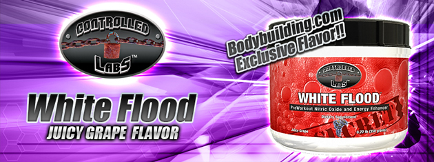 Controlled Labs White Flood Juicy Grape Flavor - Bodybuilding.com Exclusive Flavor!!