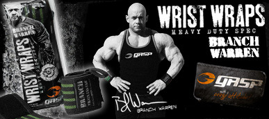 GASP Brand Warren Wrist Wraps