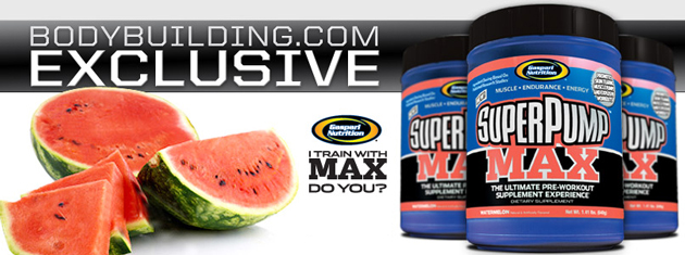 Bodybuilding.com Exclusive Gaspari Nutrition Superpump Max Watermelon Flavor! I Train With MAX. Do You?