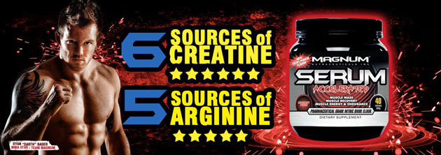 Magnum Nutraceuticals Serum - 6 Sources of Creatine, 5 Sources of Arginine