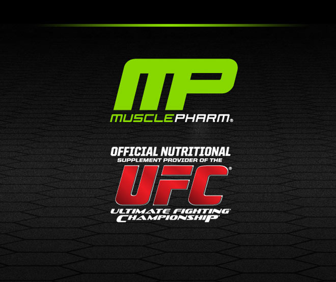 MusclePharm - Official nutritional supplement provider of the UFC Ultimate Fighting Championship