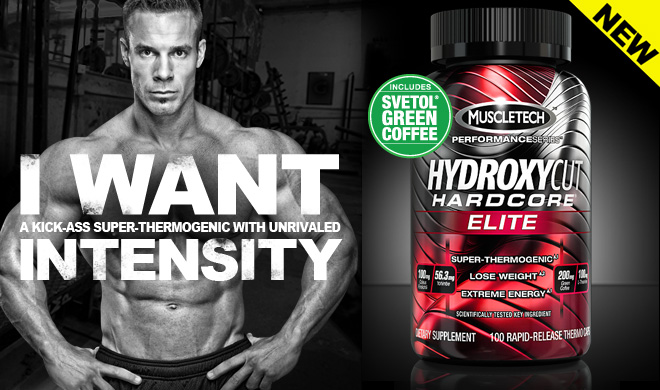 Muscletech Hydroxycut Hardcore Elite - I Want A Kick-Ass Super-Thermogenic With Unrivaled Intensity