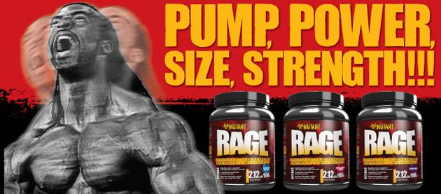 Pump, Power, Size, Strength!!!* Mutant Rage