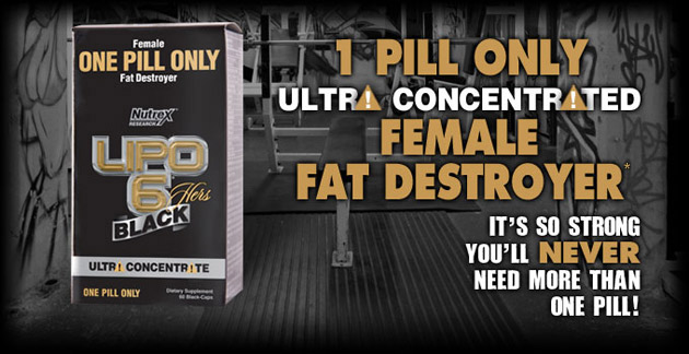 Lipo 6 Black Hers Ultra Concentrate - 1 Pill Only Ultra Concentrated Female Fat Destroyer.* It's so strong you'll never need more than one pill!