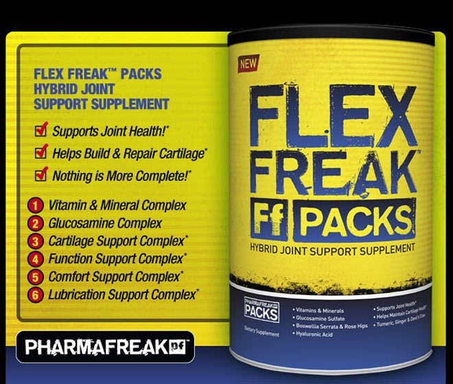 PharmaFreak FLEX FREAK PACKS HYRID JOINT SUPPORT SUPPLEMENT
