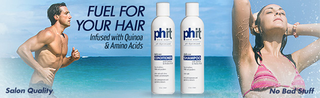 Fuel For Your Hair. Infused with Quinoa & Amino Acids. Solon Quality. No Bad Stuff.