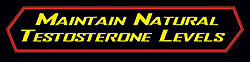 Maintain Natural Testosterone Levels*