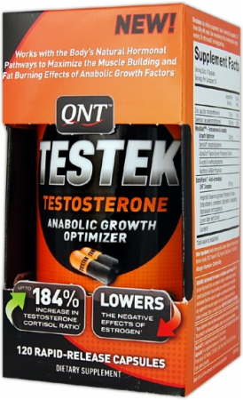 QNT International TESTEK - 120 Rapid-Release Capsules