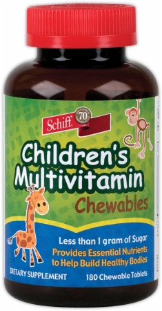 Schiff Children's Chewable - 180 Tablets Schiff Children's Chewable - 180 Tablets
