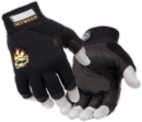 Setwear Leather Fingerless Gloves