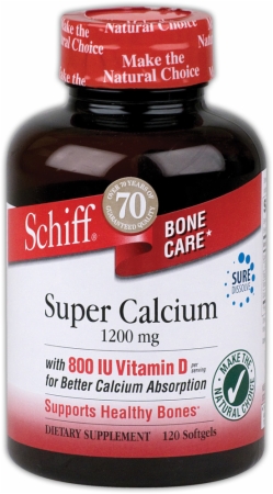 Schiff Super Calcium - 120 Softgels Schiff Super Calcium - 120 Softgels
