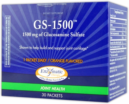 Enzymatic Therapy GS-1500 - 30 Packets - Unflavored Enzymatic Therapy GS-1500 - 30 Packets - Unflavored