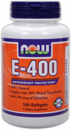 NOW E-400 - 100 Softgels