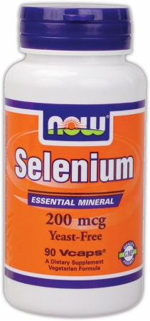 NOW Selenium - 90 Vcaps NOW
