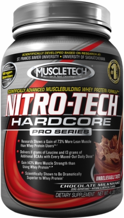 MuscleTech Nitro-Tech Hardcore Pro Series - 2 Lbs. - Cookies  Cream