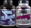 Shocker Nutrition Glutamine AKG/Kre-Alkalyn Combo