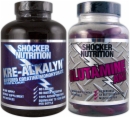 Shocker Nutrition Glutamine AKG/Kre-Alkalyn Combo