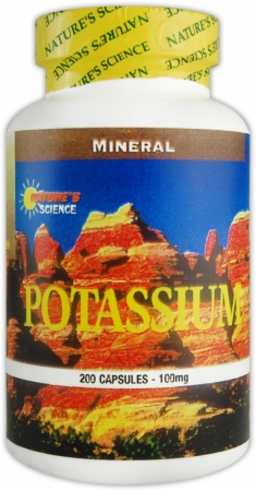 Nature's Science Potassium - 100mg/100 Capsules
