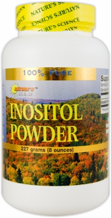 Nature's Science Inositol Powder - 227 Grams - Unflavored