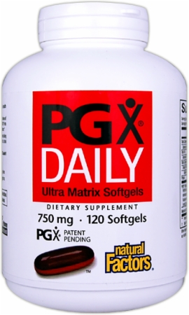 Natural Factors PGX Daily Ultra Matrix Natural Factors PGX Daily Ultra Matrix, Glucomannan weight loss