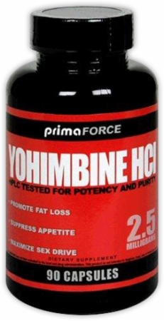 PrimaForce Yohimbine HCl - 90 Capsules
