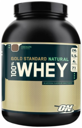 Optimum Gold Standard Natural 100% Whey (Suero de leche) - 2 Lbs. - Chocolate
