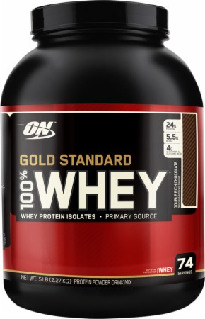 Optimum Gold Standard 100% Whey - 5 Lbs. - French Vanilla Creme