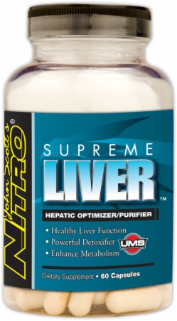 John Scott's Nitro Supreme Liver - 60 Capsules