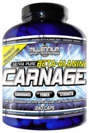 Millennium Sport Carnage - 240 Capsules Millennium Sport Carnage - 240 Capsules