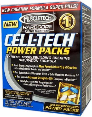 Image for MuscleTech - Cell-Tech Hardcore Pro Series Power Packs
