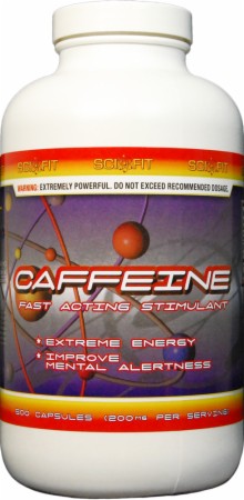 SciFit Caffeine - 200mg/200 Capsules