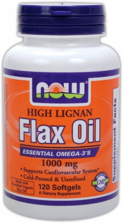 Image for NOW - High Lignan Flax Oil