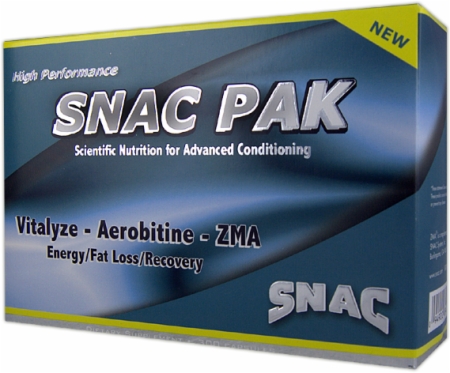 SNAC Snac Pak - Vitalyze/Aerobitine/ZMA - 3 Bottles SNAC Snac Pak - Vitalyze/Aerobitine/ZMA - 3 Bottles