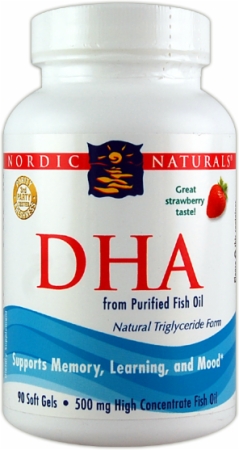 Nordic Naturals DHA - 90 Softgels - Strawberry Nordic Naturals DHA - 90 Softgels - Strawberry