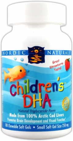 Nordic Naturals Children's DHA - 360 Chewable Softgels - Strawberry Nordic Naturals Children's DHA - 360 Chewable Softgels - Strawberry