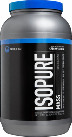 Nature's Best Isopure Mass - 3.25 Lbs. - Vanilla Nature's Best Isopure Mass - 3.25 Lbs. - Vanilla