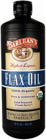 Barlean s Highest Lignan Flax Oil - 32 Fl. Oz. - Flax Seed