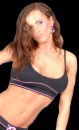 Fit Girl Wear Piped Workout Top