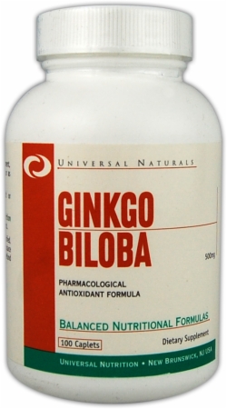 Image for Universal Nutrition - Ginkgo Biloba