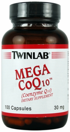 Twinlab Mega CoQ10 - 30mg/100 Capsules