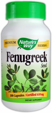 Nature's Way Fenugreek - 100 Capsules