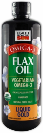HFS Liquid Gold Flax Oil - 8 Oz. - Unflavored