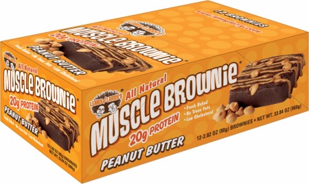 Lenny Larry's Muscle Brownie - 12 Bars - Triple Chocolate Lenny Larry's Muscle Brownie - 12 Bars - Triple Chocolate