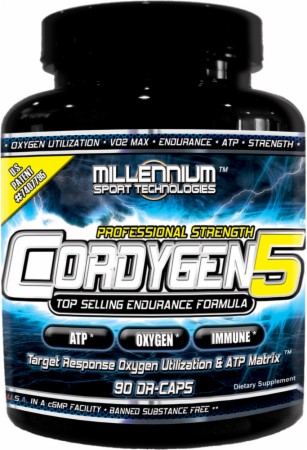Millennium Sport Cordygen5 - 90 Caplets Millennium Sport Cordygen5 - 90 Caplets